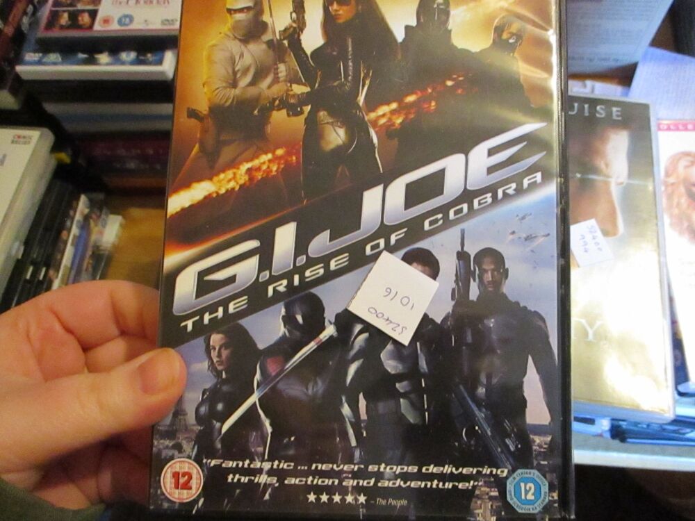 G.I. Joe The Rise Of Cobra - DVD - FP Disc. VGC Case - Pal (S24001016)