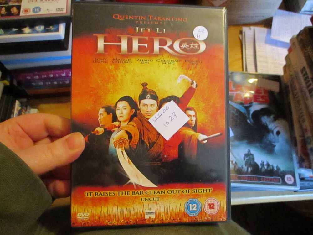 Hero - DVD - VLSS/FP Disc. VGC Case - Pal (S24001027)
