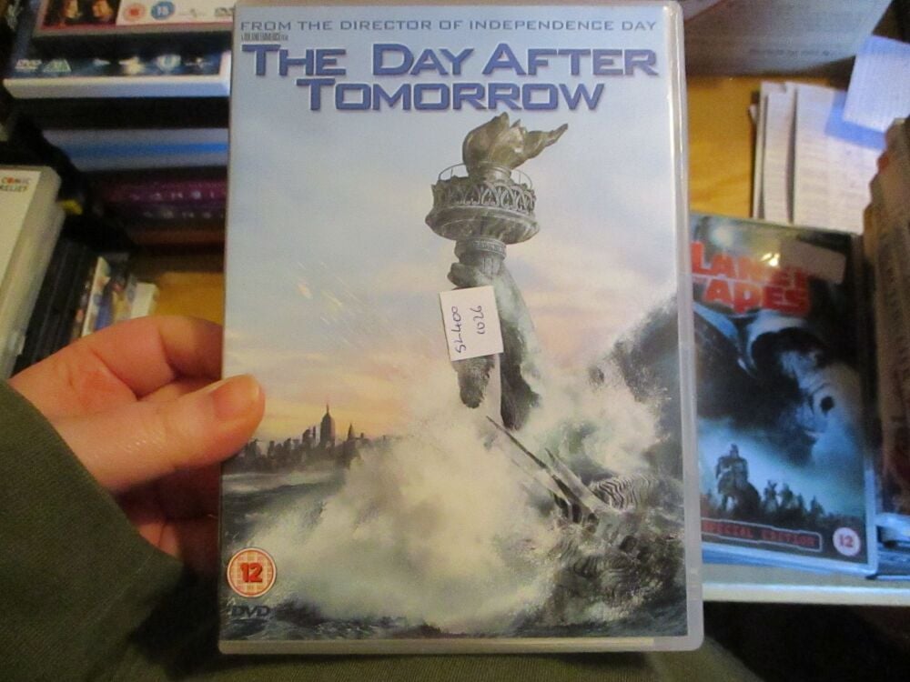 The Day After Tomorrow - DVD - FP/FS Disc. VGC Case - Pal (S24001026)