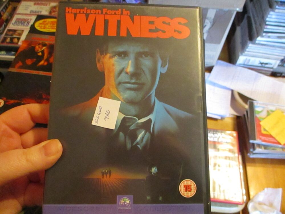 Witness - DVD - Dusty/FS Disc. VGC Case - Pal (S2400986)