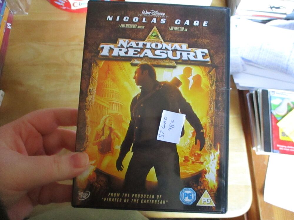 National Treasure - DVD - VLSS/HSM Disc. VGC Case - Pal (S2400982)