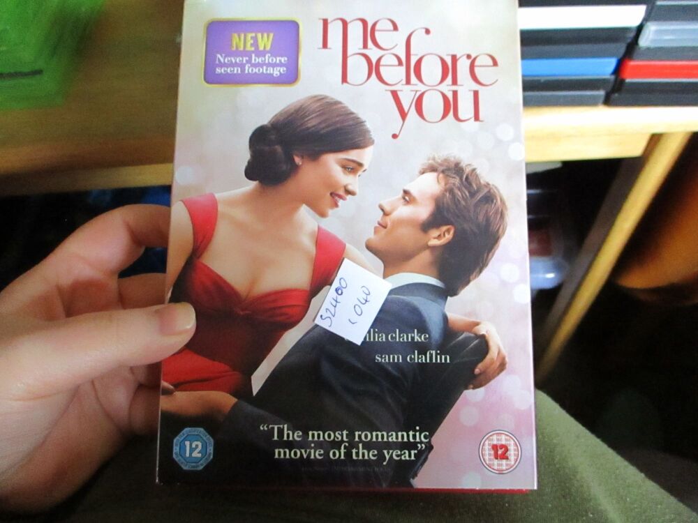 Me Before You - DVD - Dusty Disc. VGC Case - Pal (S24001040)