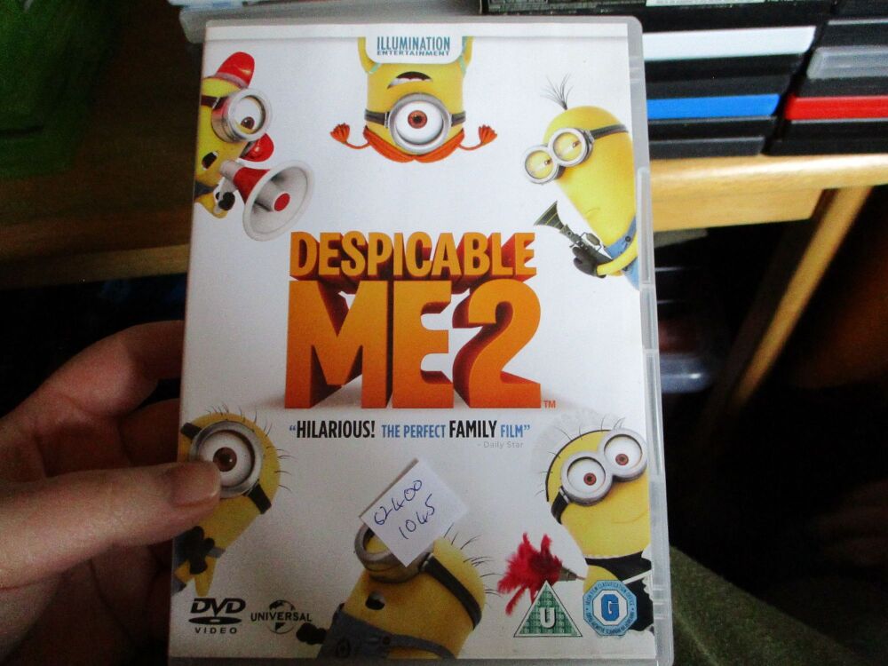 Despicable Me 2 - DVD - VLSS Disc. VGC Case - Pal (S24001045)
