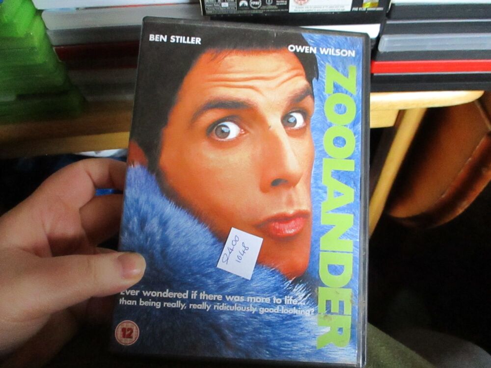 Zoolander - DVD - Dusty Disc. VGC Case - Pal (S24001048)