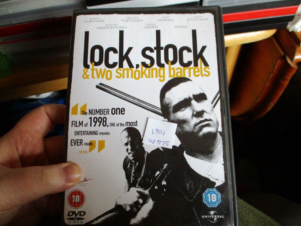 Lock Stock And Two Smoking Barrels - DVD - LN Disc. VGC Case - Pal (S24001049)