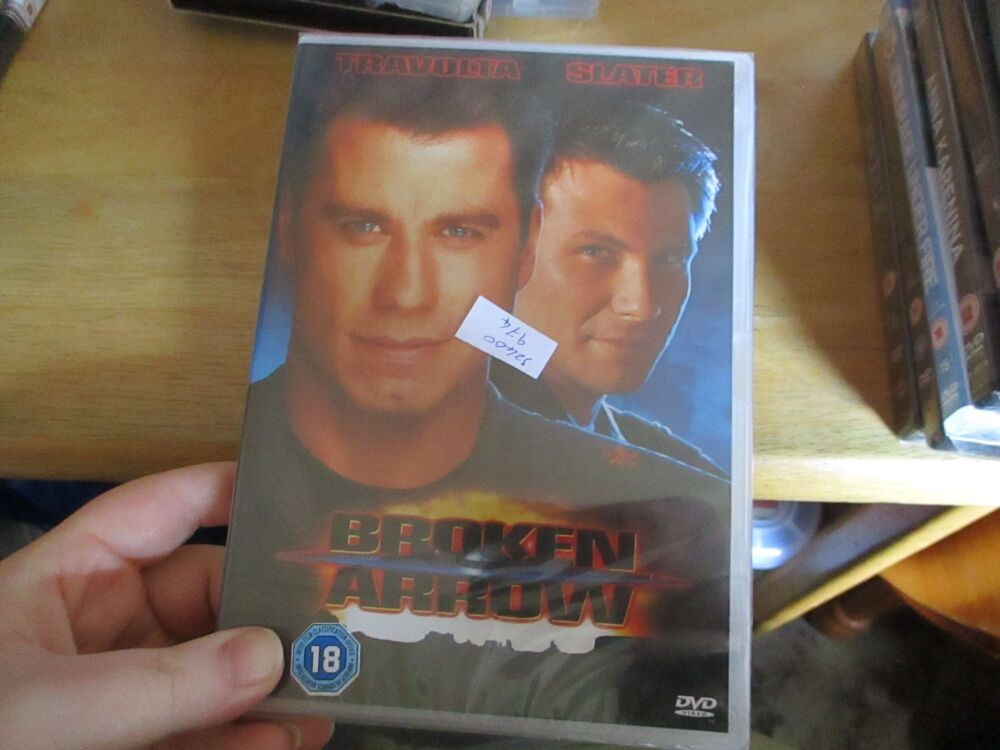 Broken Arrow - DVD - SEALED Disc. VGC Case - Pal (S2400974)