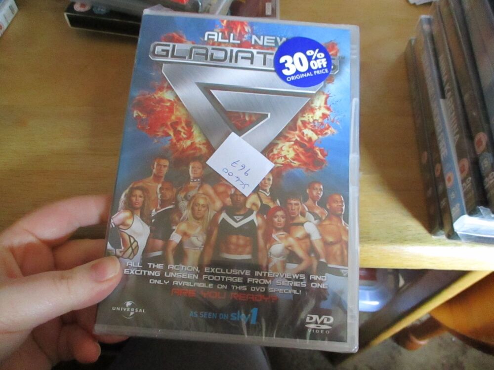 All New Gladiators  - DVD - SEALED Disc. VGC Case - Pal (S2400967)