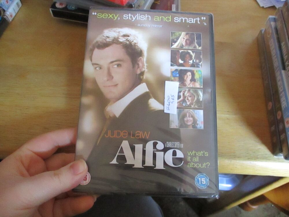 Alfie  - DVD - SEALED Disc. VGC Case - Pal (S2400965)