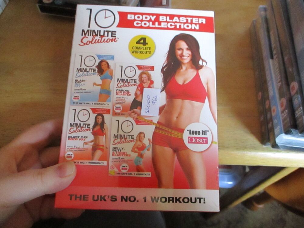 10 Minute Solution - Body Blaster Collection  - DVD - SEALED Disc. VGC Case - Pal (S2400964)
