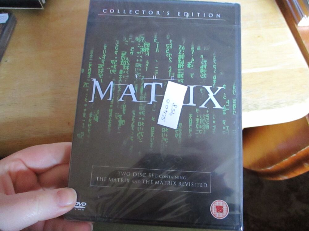 The Matrix Collectors Edition - Containing The Matrix & Revisited  - DVD - SEALED Disc. VGC Case - Pal (S2400958)