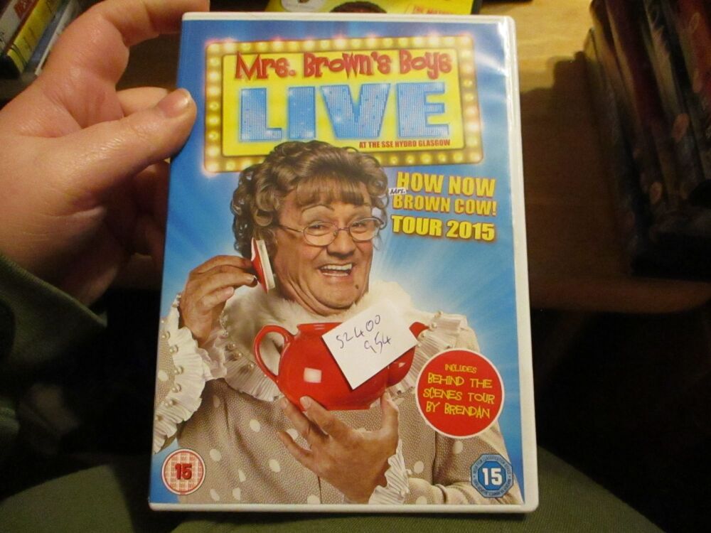 Mrs Brown's Boys - Live at the SSE Hyrdo Glasgow - DVD - LN Disc. VGC Case 