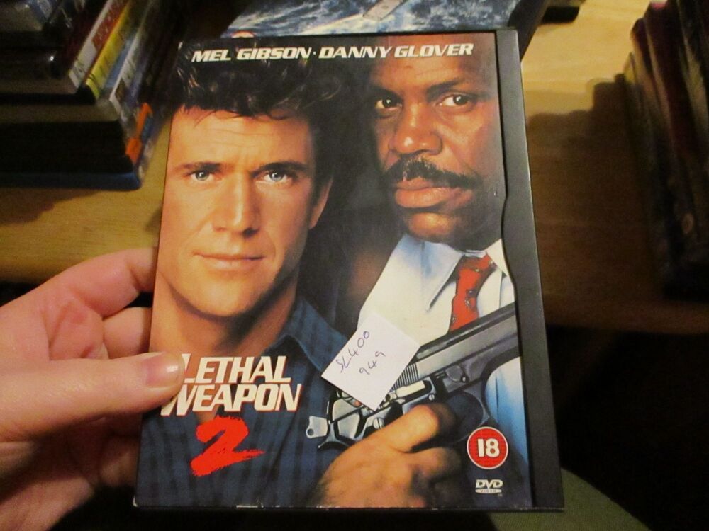 Lethal Weapon 2 - DVD - VLSS Disc. VGC Card Case - Pal (S2400949)