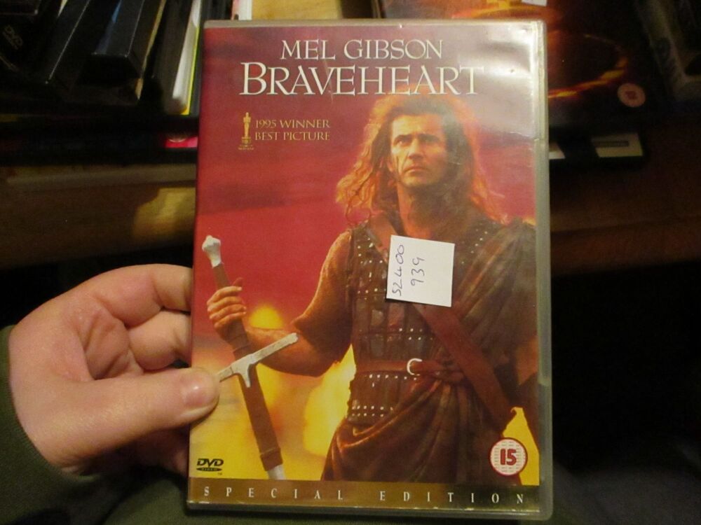 Braveheart 2 Disc Edition - DVD - FS Disc. VGC Case - Pal (S2400939)