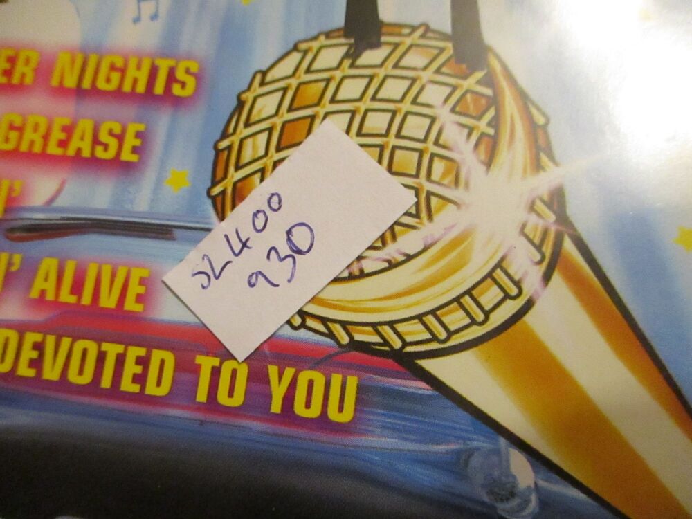 Saturday Night Fever Grease Karaoke - DVD - FP Disc. VGC Case - Pal (S2400930)