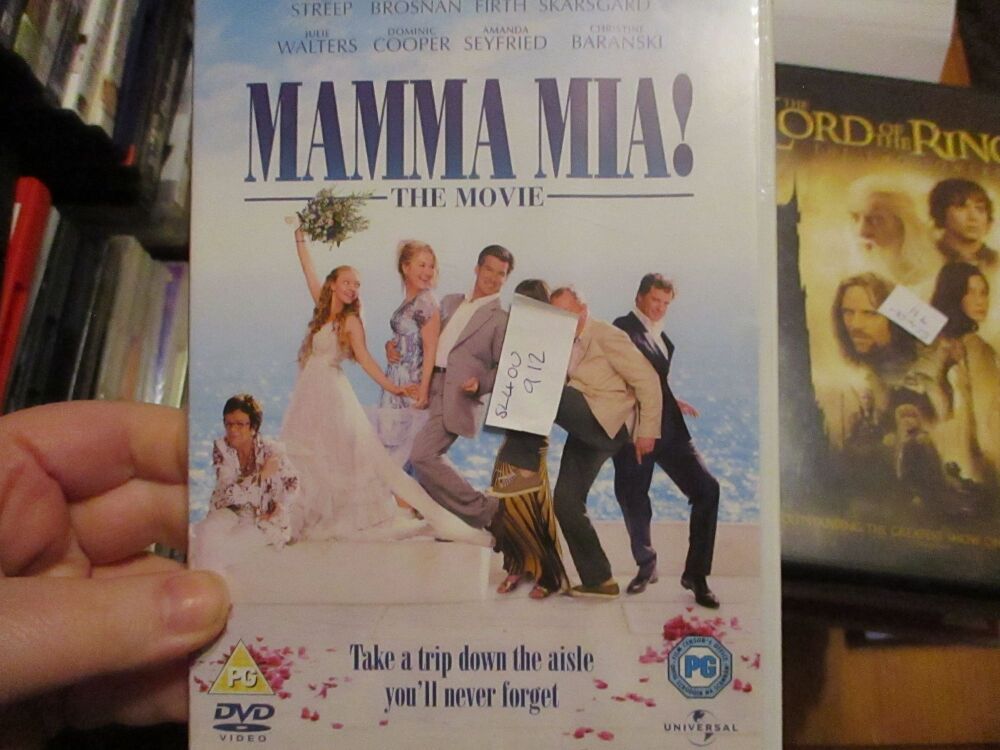 Mamma Mia! -  DVD - FP/FS Disc. VGC Case - Pal (S2400912)