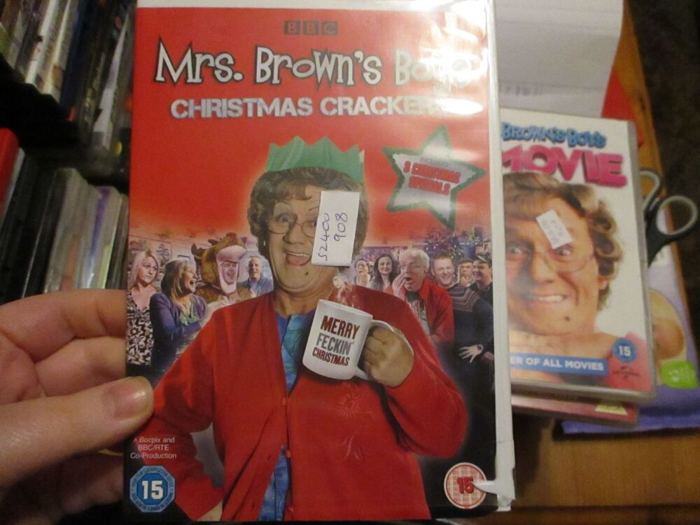 Mrs Brown's Boys - Christmas Crackers -  DVD - FP/FS Disc VGC Case - Pal (S2400908)