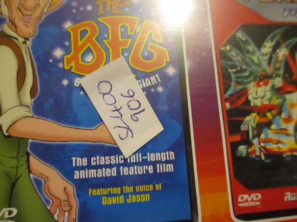 4 Great DVD Movies - BFG/The Transformer The Movie/Help I'm A Fish/Black Beauty -  DVD - LN Disc VGC Case - Pal (S2400906)