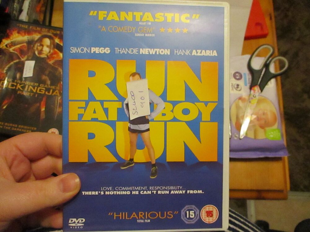 Run Fat Boy Run -  DVD - FP Disc VGC Case - Pal (S2400901)