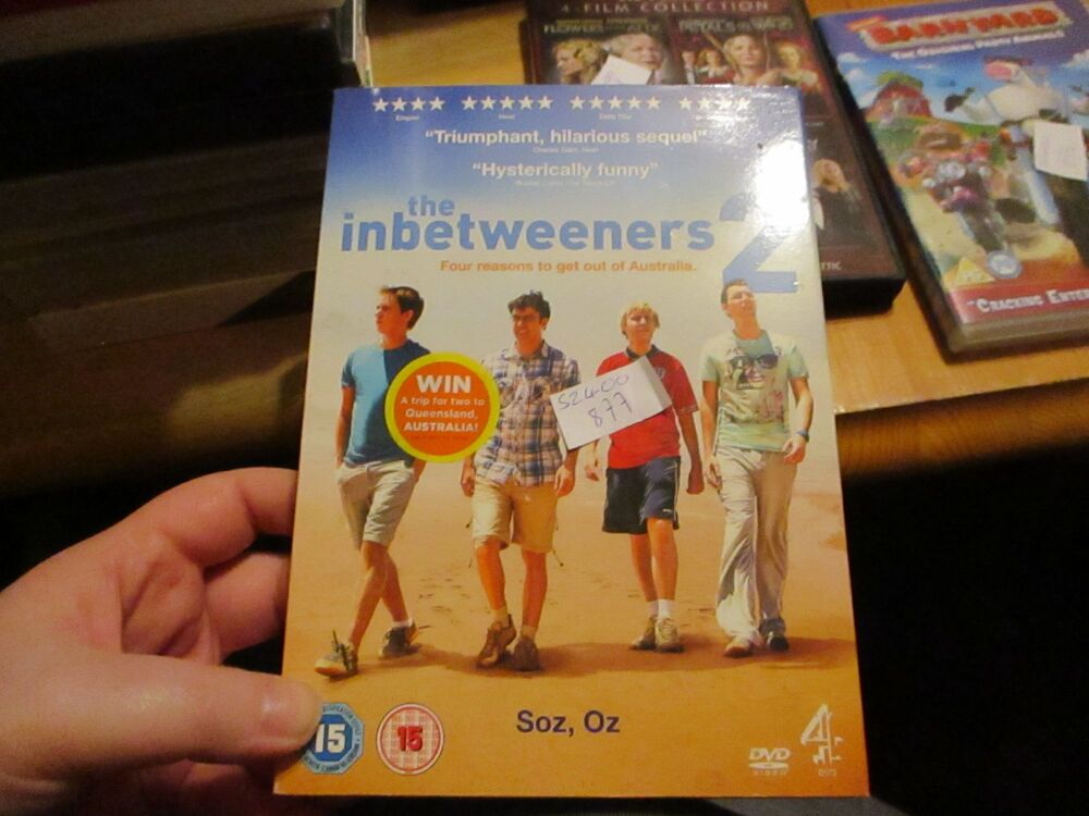 The Inbetweeners 2 -  DVD - LN Disc VGC Case - Pal (S2400877)