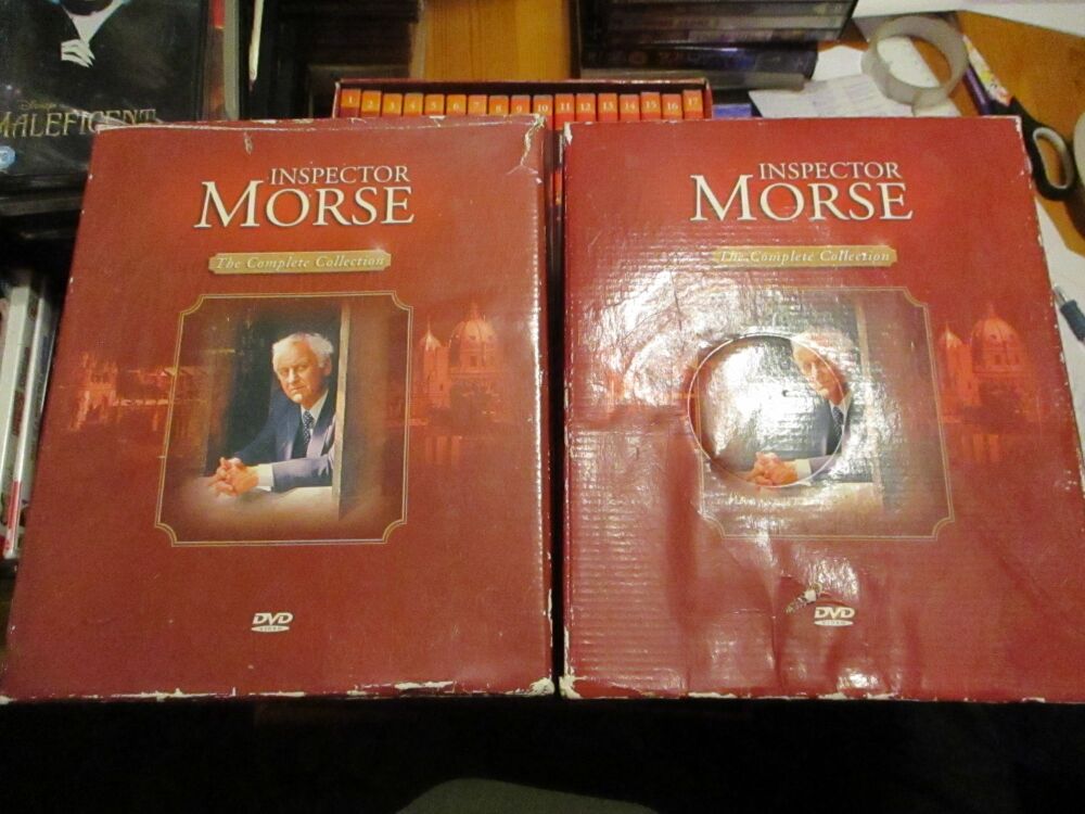 Inspector Morse Complete Collection -  DVD - LN/FS/FP Disc VGC Case - Pal (S2400872)