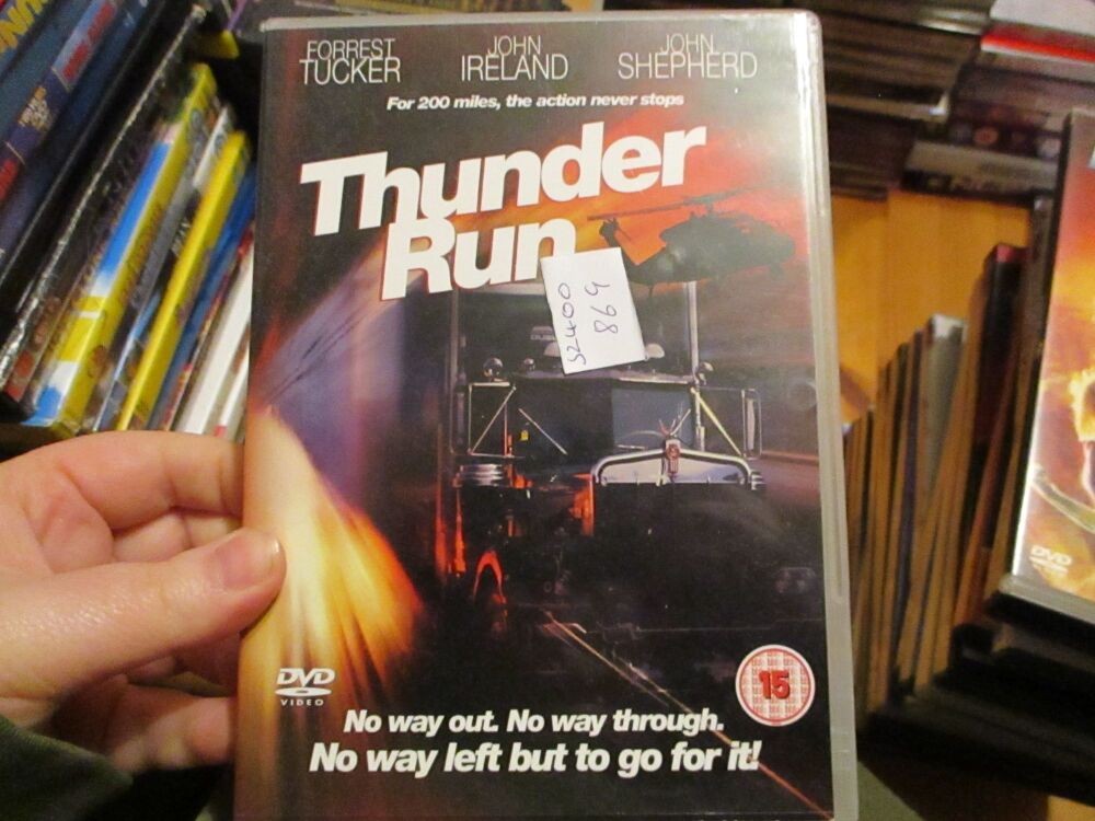 Thunder Run -  DVD - Dusty/FP/FS Disc VGC Case - Pal (S2400869)