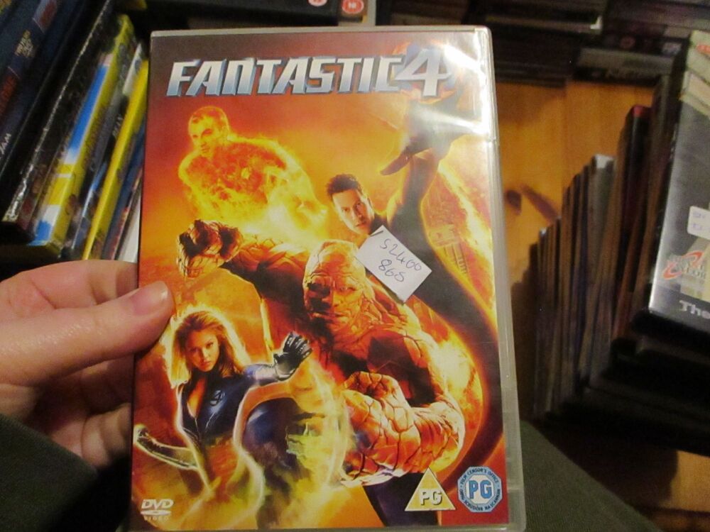 Fantastic 4 -  DVD - FS/FP Disc VGC Case - Pal (S2400868)