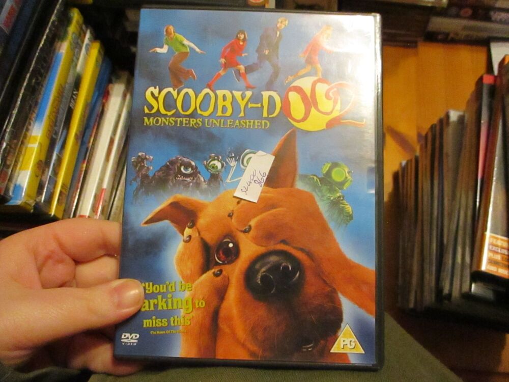 Scooby Doo 2 Monsters Unleashed -  DVD - FP/FS Disc VGC Case - Pal (S2400866)