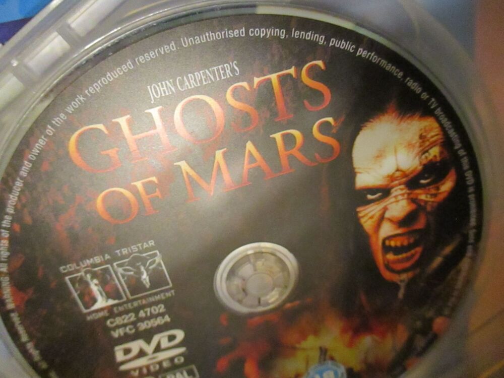 Ghosts Of Mars -  DVD - VLSS Disc VGC NOC Case - Pal (S2400862)