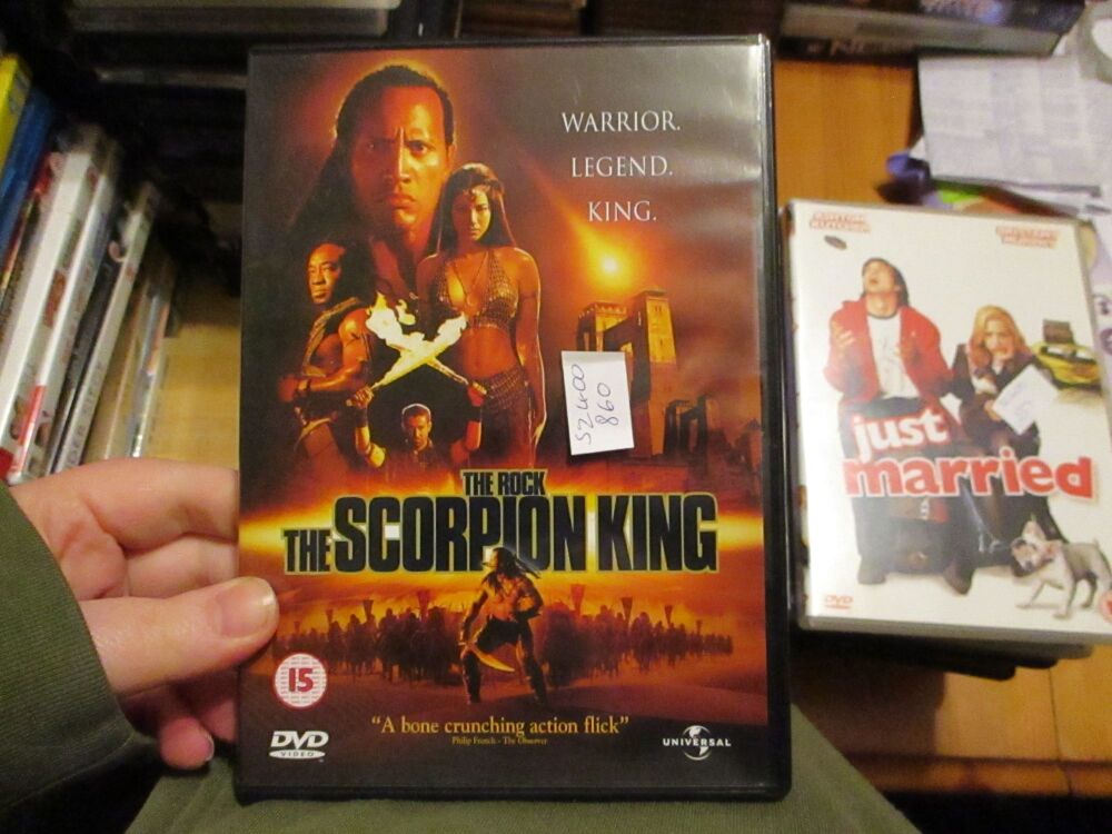 The Scorpion King -  DVD - LN Disc VGC Case - Pal (S2400860)