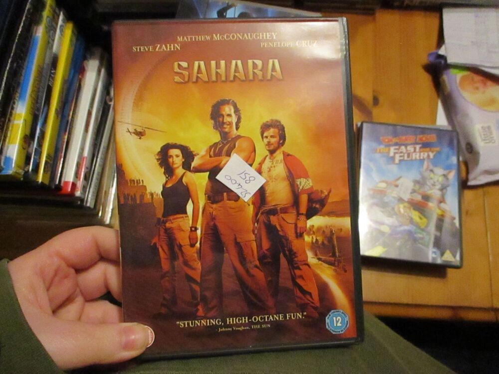 Sahara -  DVD - LN Disc VGC Case - Pal (S2400851)