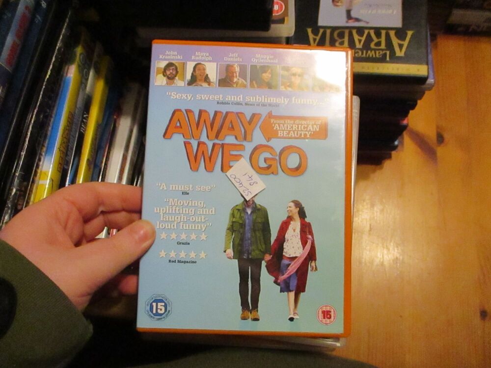 Away We Go -  DVD - FS Disc VGC Case - Pal (S2400841)