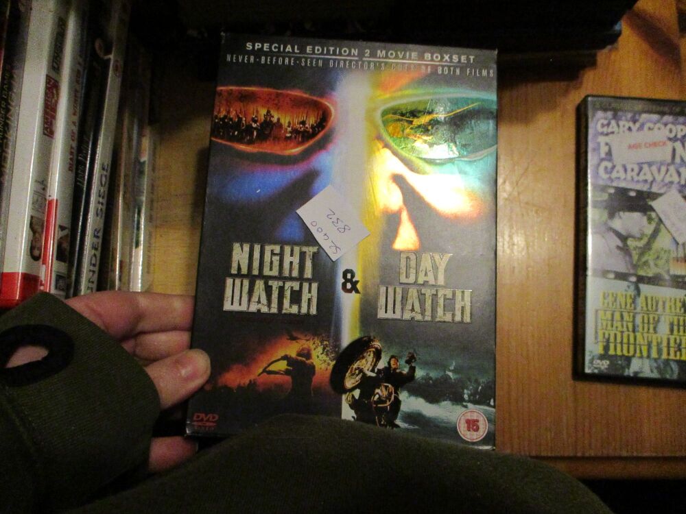 Night Watch and Day Watch Special Edition Box Set -  DVD - LN/FS Disc VGC Case - Pal (S2400832)