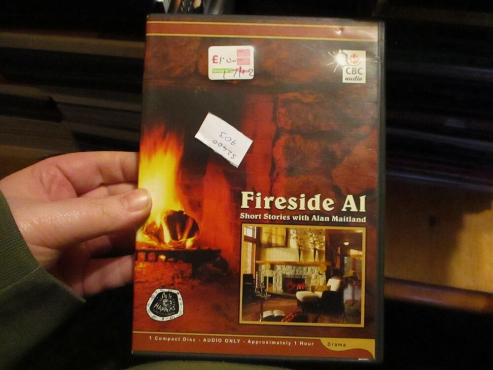 Fireside Al - Short Stories with Alan Maitland -  CD Audiobook - Dusty Disc VGC Case - Pal (S2400703)