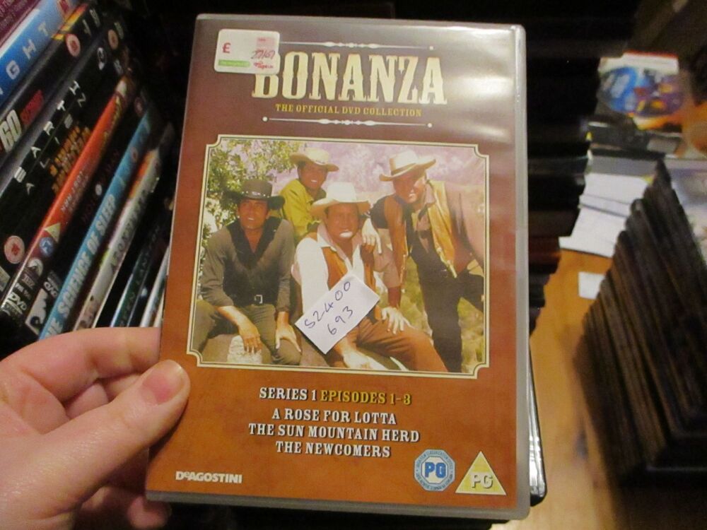 Bonanza Series 1 Episodes 1-3 - DVD - VLSS Disc VGC Case - Pal (S2400693)