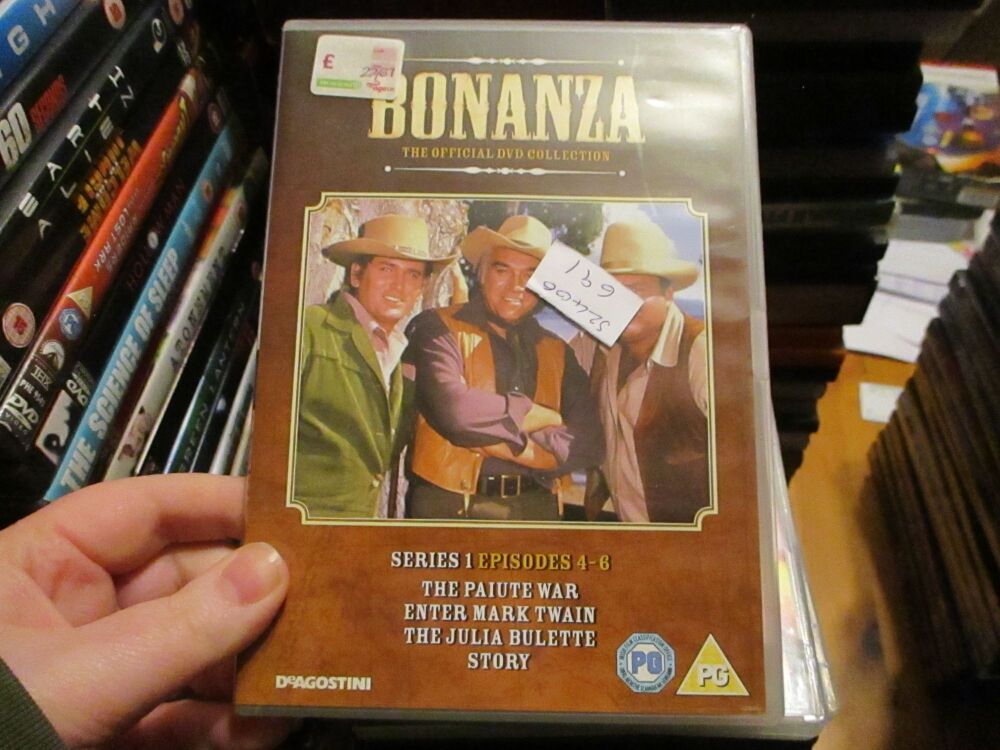 Bonanza Series 1 Episodes 4-6 - DVD - FP Disc VGC Case - Pal (S2400691)