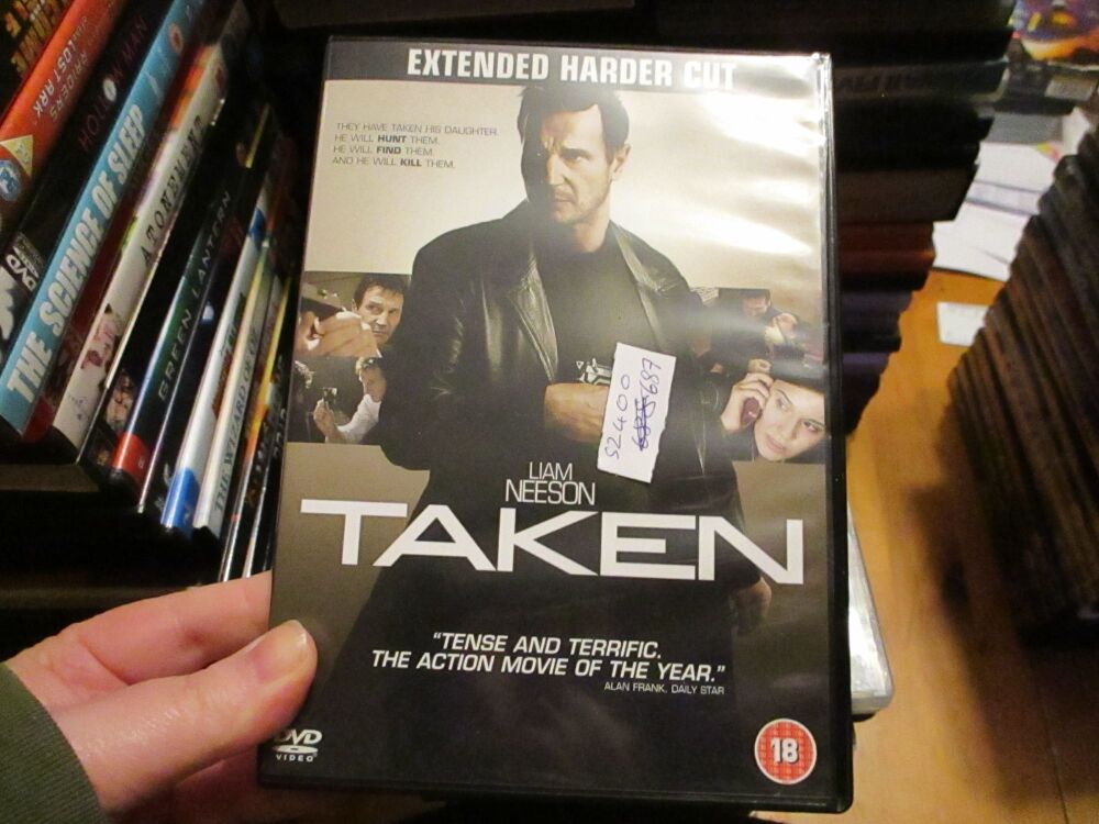 Taken - Extended Edition - DVD - LN Disc VGC Case - Pal (S2400687)