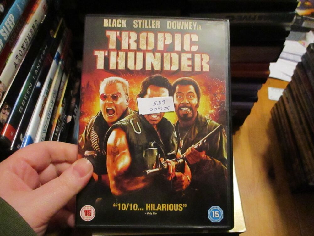 Tropic Thunder - DVD - LN Disc - VGC Case - Pal (S2400685)