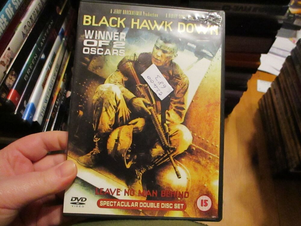 Black Hawk Down - Spectacular Double Disc Set - DVD - LM/FP/Dusty Disc - VGC Case - Pal (S2400683)