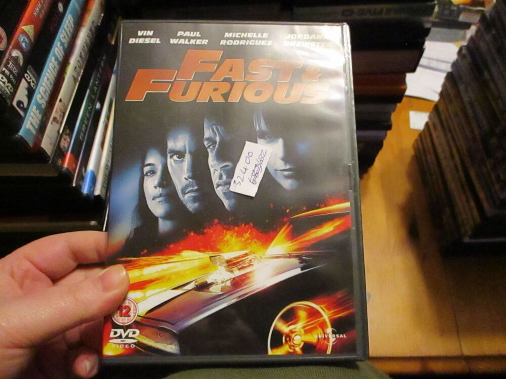 Fast And Furious - DVD - LN Disc - VGC Case - Pal (S2400682)