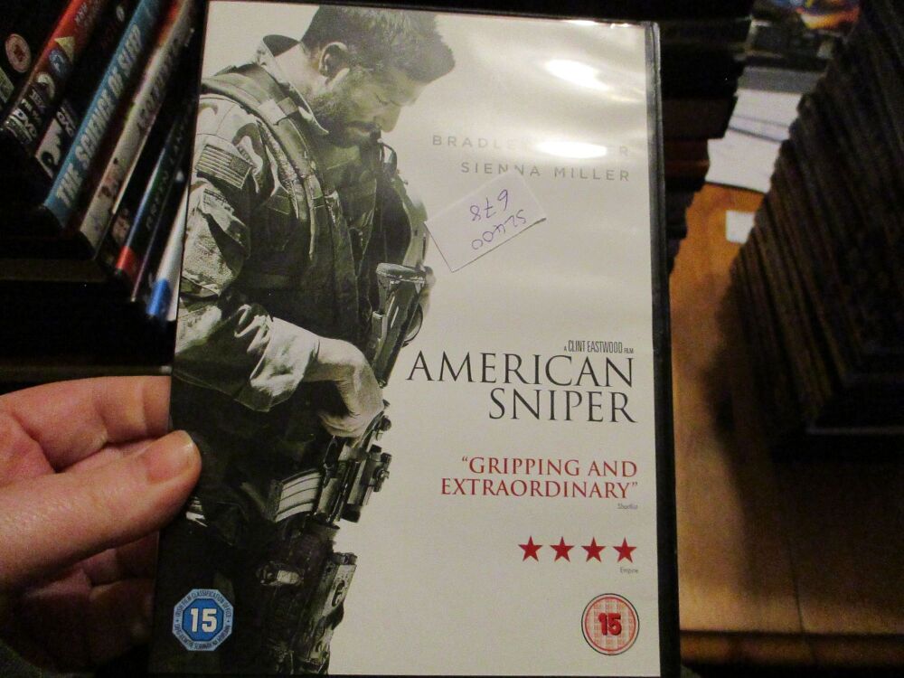American Sniper - DVD - LN Disc - VGC Case - Pal (S2400678)