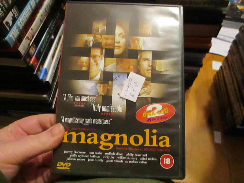 Magnolia - Disc One Only - DVD - FP/VLSS Disc - VGC Case - Pal (S2400677)
