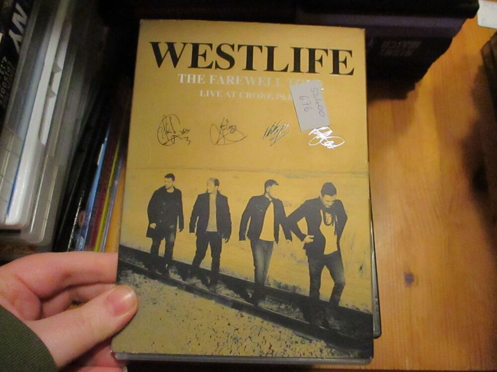 Westlife The Farewell Tour - Live At Croke Park  - DVD - LN Disc - VGC Case - Pal (S2400676)