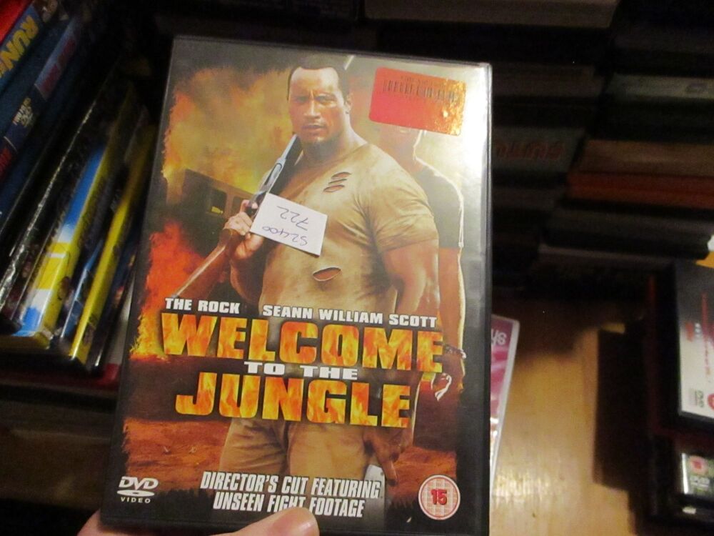 Welcome To The Jungle - Directors Cut - DVD - LN Disc - VGC Case - Pal (S2400722)