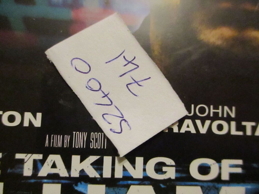 The Taking Of Pelham 123 - DVD - LN Disc - VGC Case - Pal (S2400741)