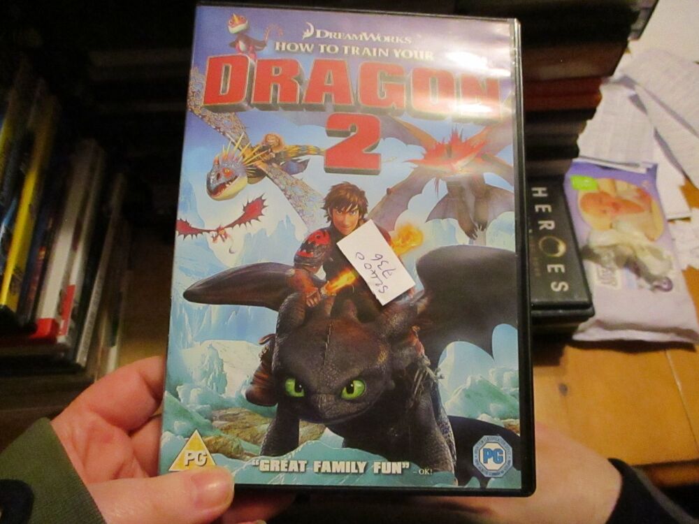 How To Train Your Dragon 2 - DVD - VLSS Disc - VGC Case - Pal (S2400736)