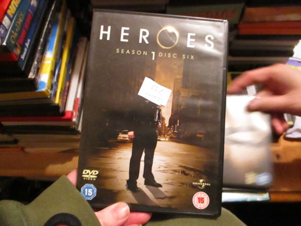 Heroes Season 1 Disc 6 - DVD - Dusty Disc - VGC Case - Pal (S2400733)
