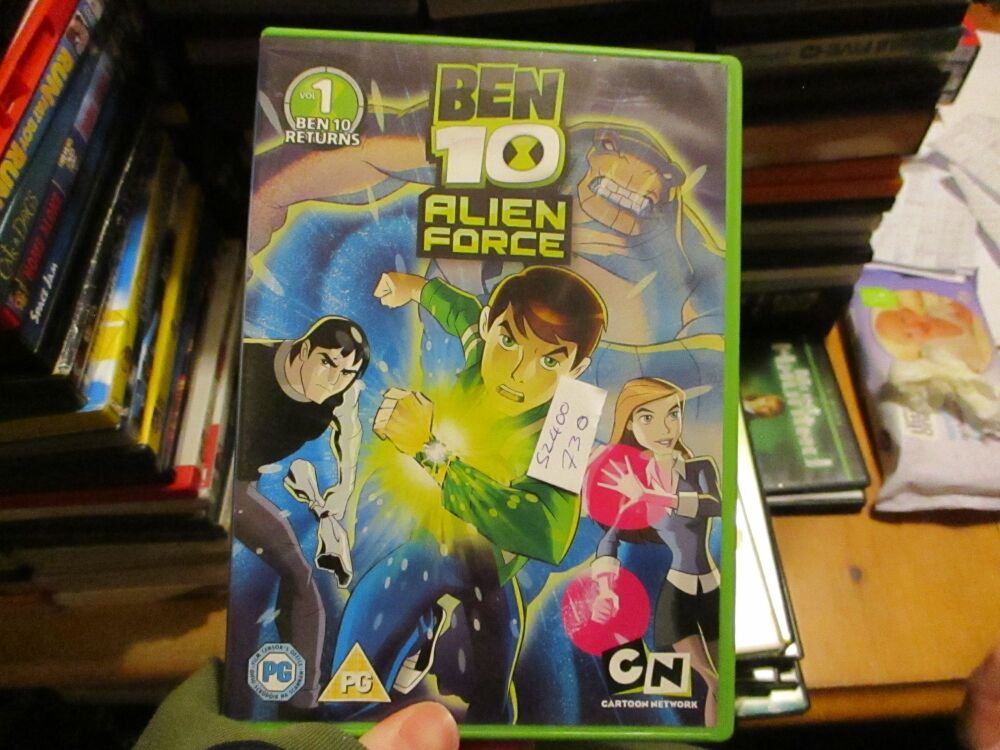 Ben  10 Alien Force - DVD - VLSS Disc - VGC Case - Pal (S2400730)