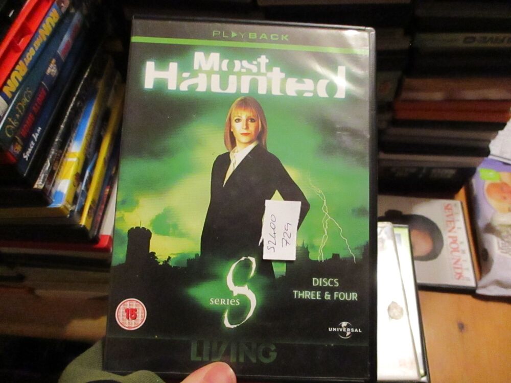 Most Haunted S8 D3&4 - DVD - VLSS Disc - VGC Case - Pal (S2400729)