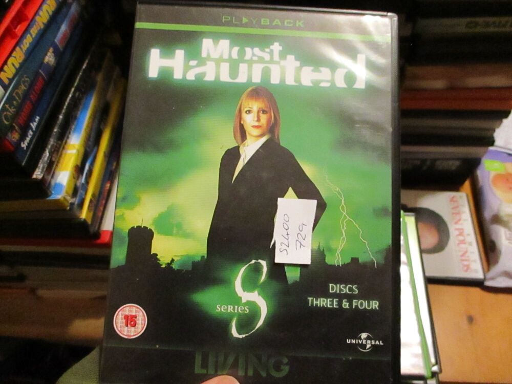 Most Haunted S8 D3&4 - DVD - VLSS Disc - VGC Case - Pal (S2400729)