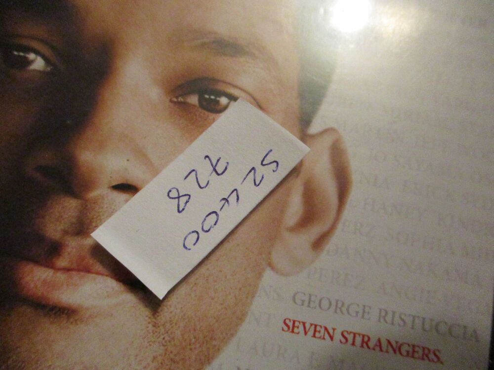 Seven Pounds - DVD - LN Disc - VGC Case - Pal (S2400728)